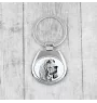 Redbone Coonhound - keychain with a dog, keychain with a print, personalized pendant from the Art-Dog brand