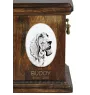 Redbone Coonhound - une plaque commémorative avec une photo de chien, une plaque funéraire avec une impression, une plaque ovale personnalisée de la marque Art-Dog