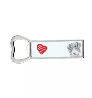 Chien de berger roumain de Mioritza - ouvre-bouteille avec chien, ouvre-bouteille personnalisé pour réfrigérateur, cadeau unique pour homme de la marque Art-Dog
