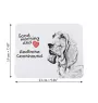 Redbone Coonhound - Mauspad mit Druck, personalisiertes Mauspad mit Hund, einzigartiges Gadget für Büroangestellte von Art-Dog.