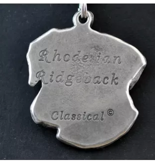 Chien de Rhodésie à crête dorsale, Rhodesian ridgeback - Collier pour chien, bijoux uniques pour les fans de chiens, pendentif vipère unique de la marque Art-Dog