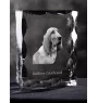 Redbone Coonhound - cristal avec photo de chien, statuette en verre avec photo, cadre exceptionnel avec photo de la marque Art-Dog