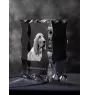 Redbone Coonhound - crystal with a picture of a dog, glass statuette with a picture, unique frame with a picture from Art-Dog brand