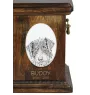 Chien de berger roumain de Mioritza - une plaque commémorative avec une photo de chien, une plaque funéraire avec une impression, une plaque ovale personnalisée de la marque Art-Dog