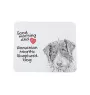 Ciobănesc Românesc Mioritic, Mocano, Barac - Mauspad mit Druck, personalisiertes Mauspad mit Hund, einzigartiges Gadget für Büroangestellte von Art-Dog.