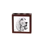 Redbone Coonhound - Stifthalter mit Hund, Schreibtischorganizer mit Aufdruck, personalisierte Schreibtischdekoration der Marke Art-Dog