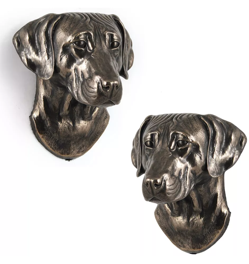 Rhodesian Ridgeback, African Lionhound, African Lion Dog - Dog statue, hanging bust, unique decoration for dog lover by Art-Dog brand