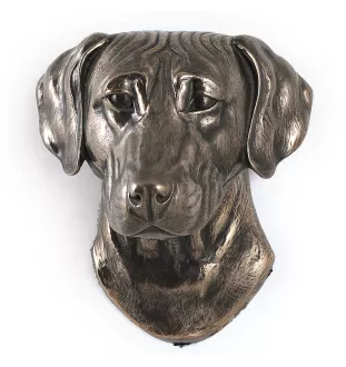 Rhodesian Ridgeback, African Lionhound, African Lion Dog - Dog statue, hanging bust, unique decoration for dog lover by Art-Dog brand