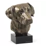 Rhodesian Ridgeback, African Lionhound, African Lion Dog - Dog statue, bust on stone base, sculpture, trophy for dog show by Art-Dog brand