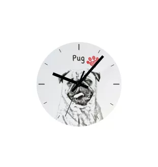 Redbone Coonhound - Wanduhr mit Hund, Regal Uhr mit Druck, personalisierte Hausdekoration von Art-Dog.