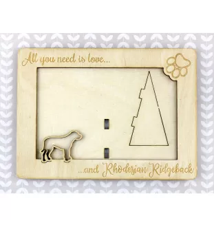 Rhodesian Ridgeback ramka na zdjęcie ze sklejki Art-Dog