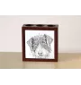 Chien de berger roumain de Mioritza - porte-stylo avec chien, organiseur de bureau avec impression, décoration de bureau personnalisée de la marque Art-Dog