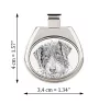 Romanian Mioritic Shepherd Dog, Ciobănesc Românesc Mioritic - dog necklace, personalized pendant with a photo, unique necklace for women and men by Art-Dog brand