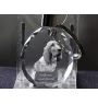 Redbone Coonhound - Anhänger mit einem Foto eines Hundes, Schlüsselanhänger aus Kristall in einer Geschenkbox, ein einzigartiges Geschenk von Art-Dog