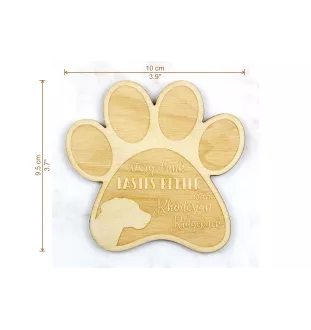 Rhodesian Ridgeback - Tasse Untersetzer, graviert Untersetzer mit Hund, Geschenk für Hundeliebhaber von Art-Dog Marke