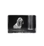 Redbone Coonhound - Stifthalter, Kristallorganizer mit Hundefoto, einzigartige Schreibtischdekoration der Marke Art-Dog