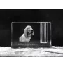 Redbone Coonhound - Stifthalter, Kristallorganizer mit Hundefoto, einzigartige Schreibtischdekoration der Marke Art-Dog