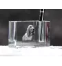 Redbone Coonhound penholder kryształowy z psem Art-Dog