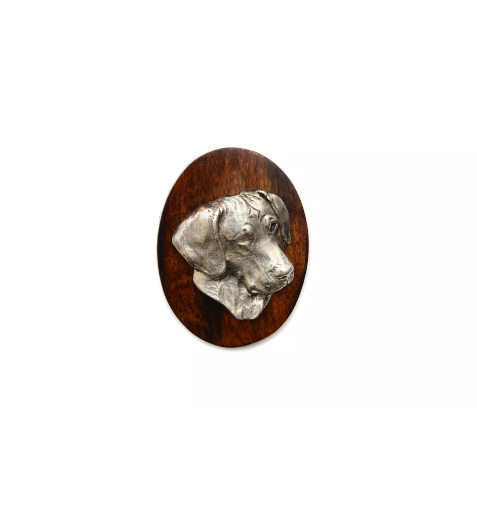 Rhodesian Ridgeback, African Lionhound, African Lion Dog - Dog show brooch, starter number clip, dog pin by Art-Dog