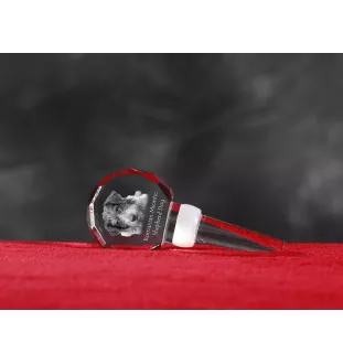 Ciobanesc Romanesc Mioritic grubszy stopper do wina z psem Art-Dog