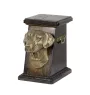 Rhodesian Ridgeback, African Lionhound, African Lion Dog - urn for dog ashes, elegant urn with a statue, commemorative urn with a bust of a dog by Art-Dog brand