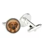 Rhodesian Ridgeback spinka do mankietów ze zdjęciem Art-Dog