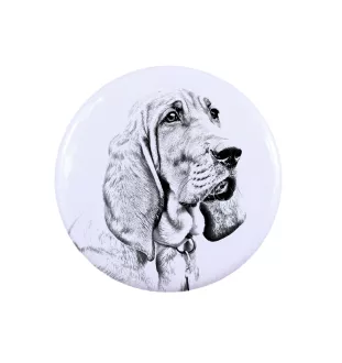 Redbone Coonhound - Damen Schmuck mit dem Bild eines Hundes, handgefertigtes Produkt, Möglichkeit, Ihr eigenes Foto hinzuzufügen, Marke Art-Dog