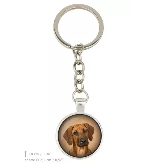 Rhodesian Ridgeback, African Lionhound, African Lion Dog - keychain with your photo, key decoration, bag pendant from Art-Dog brand