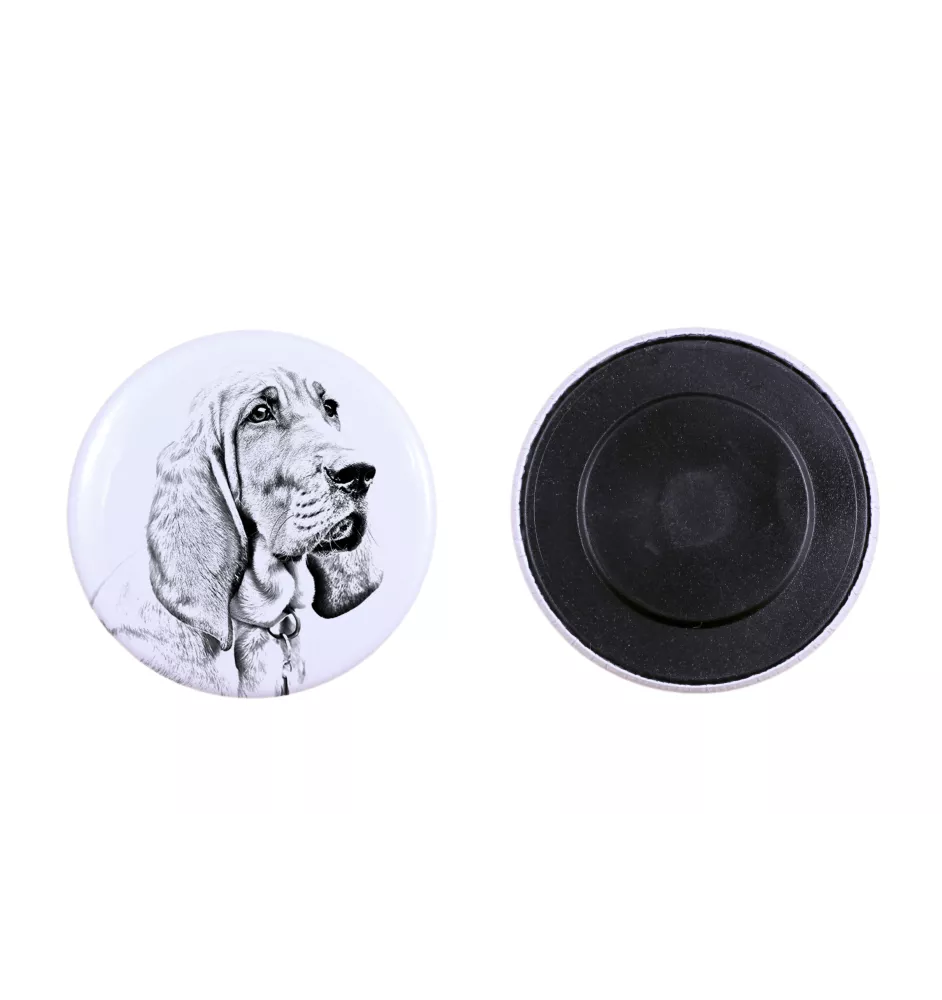 Redbone Coonhound magnes z psem duży Art-Dog