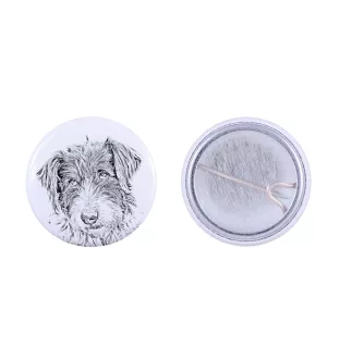 Ciobanesc Romanesc Mioritic przypinka z psem mała Art-Dog