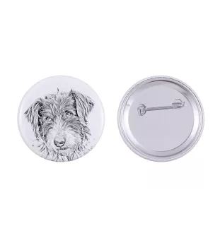 Chien de berger roumain de Mioritza - badge avec votre chien, ajoutez votre propre photo, marque Art-Dog