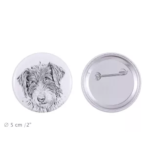 Chien de berger roumain de Mioritza - badge avec votre chien, ajoutez votre propre photo, marque Art-Dog