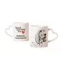 Redbone Coonhound - tasse avec chien, une tasse adorable avec une anse en forme de cœur, un cadeau universel de la marque Art-Dog