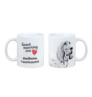 Redbone Coonhound - tasse avec chien, tasse avec photo, cadeau personnalisé de la marque Art-Dog