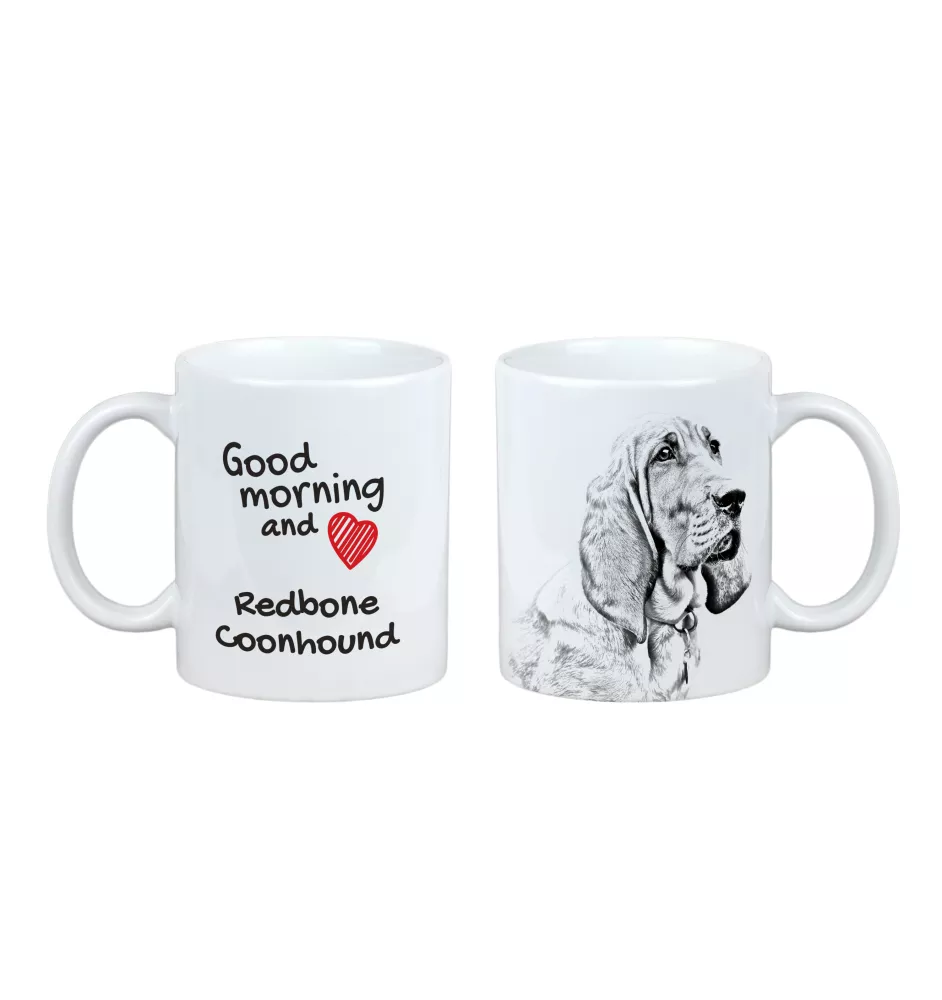 Redbone Coonhound - tasse avec chien, tasse avec photo, cadeau personnalisé de la marque Art-Dog