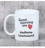 Redbone Coonhound - Tasse mit Hund, Tasse mit Bild, personalisiertes Geschenk der Marke Art-Dog