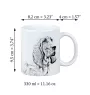 Redbone Coonhound - cup with a dog, cup with a photo, personalized gift from the Art-Dog brand
