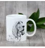 Redbone Coonhound - cup with a dog, cup with a photo, personalized gift from the Art-Dog brand