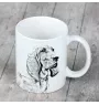 Redbone Coonhound - cup with a dog, cup with a photo, personalized gift from the Art-Dog brand