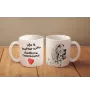 Redbone Coonhound - cup with a dog, cup with a photo, personalized gift from the Art-Dog brand