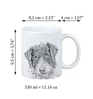 Chien de berger roumain de Mioritza - tasse avec chien, tasse avec photo, cadeau personnalisé de la marque Art-Dog