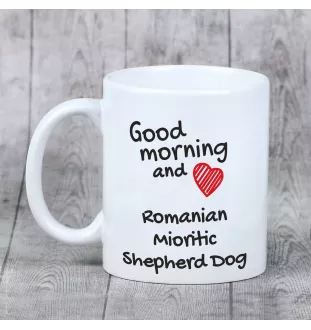 Ciobănesc Românesc Mioritic, Mocano, Barac - Tasse mit Hund, Tasse mit Bild, personalisiertes Geschenk der Marke Art-Dog