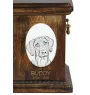 Chien de Rhodésie à crête dorsale, Rhodesian ridgeback - une plaque commémorative avec une photo de chien, une plaque funéraire avec une impression, une plaque ovale personnalisée de la marque Art-Dog