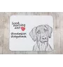 Rhodesian Ridgeback - Mauspad mit Druck, personalisiertes Mauspad mit Hund, einzigartiges Gadget für Büroangestellte von Art-Dog.