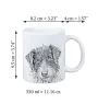 Chien de berger roumain de Mioritza - tasse avec chien, une tasse adorable avec une illustration, un cadeau avec votre photo de la marque Art-Dog