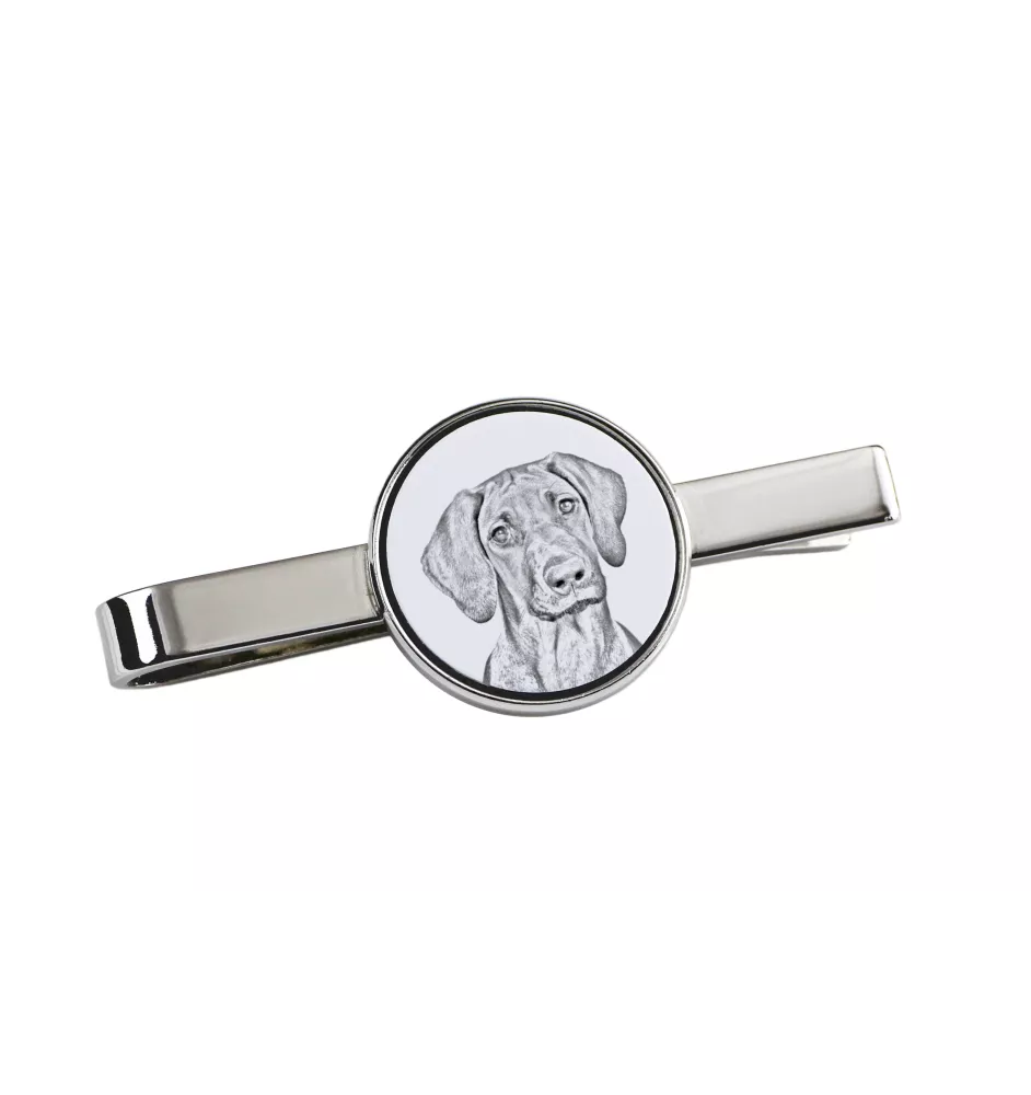 Chien de Rhodésie à crête dorsale, Rhodesian ridgeback - épingle à cravate avec chien, pince à cravate personnalisée, cadeau unique pour homme de la marque Art-Dog