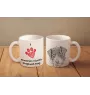 Romanian Mioritic Shepherd Dog, Ciobănesc Românesc Mioritic - cup with a dog, cute cup with graphics, a gift with your photo from the Art-Dog brand