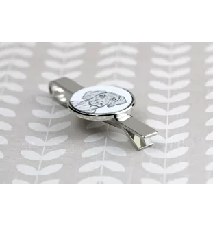 Chien de Rhodésie à crête dorsale, Rhodesian ridgeback - épingle à cravate avec chien, pince à cravate personnalisée, cadeau unique pour homme de la marque Art-Dog