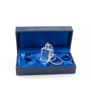 Rhodesian Ridgeback - Schlüsselanhänger aus Kristall mit Hundefoto, beleuchteter Schlüsselanhänger, einzigartiges Geschenk der Marke Art-Dog