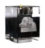 Chien de Rhodésie à crête dorsale, Rhodesian ridgeback - Bougeoir avec photo de chien, porte bougie en cristal, cadeau personnalisé par la marque Art-Dog